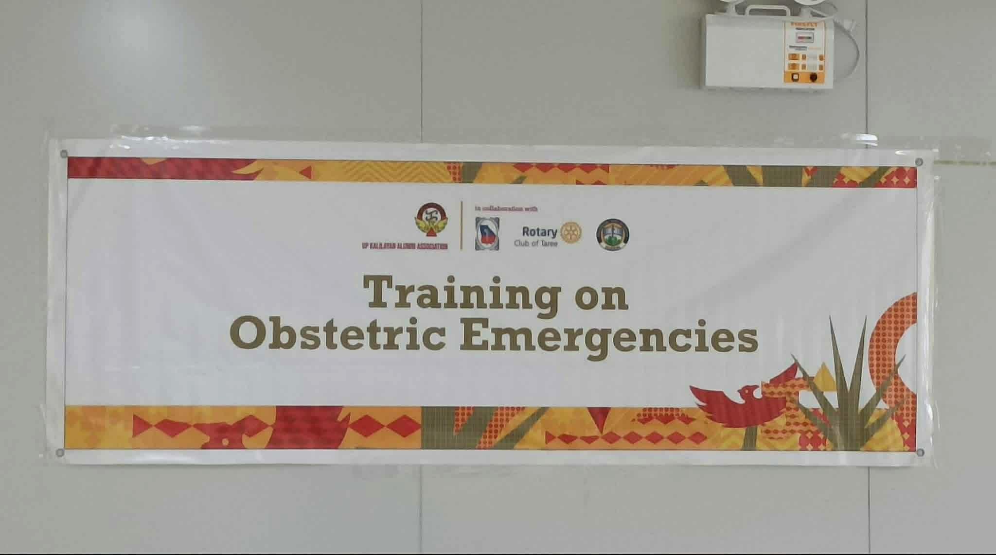 Training on Obstetric Emergencies in Lucena City, Quezon Province