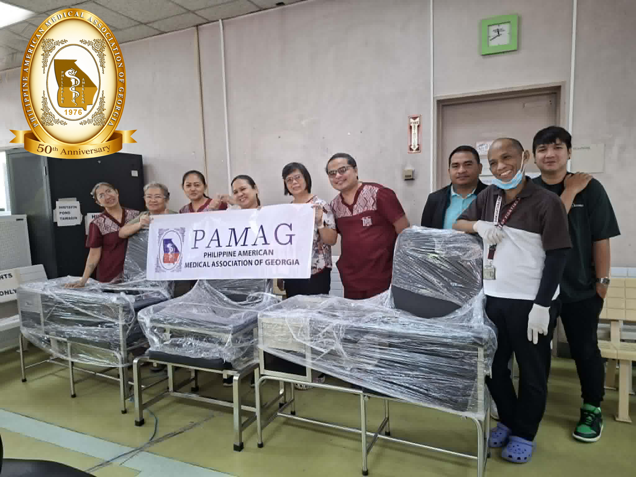 PAMAG Golden Anniversary Project: Phlebotomy Chairs for the Philippine General Hospital Out-patient Department